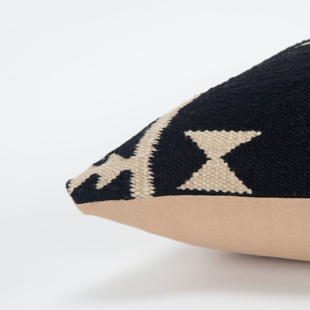 Geometric Cotton Pillow Cover - From Where - 