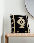 Geometric Cotton Pillow Cover - From Where - 