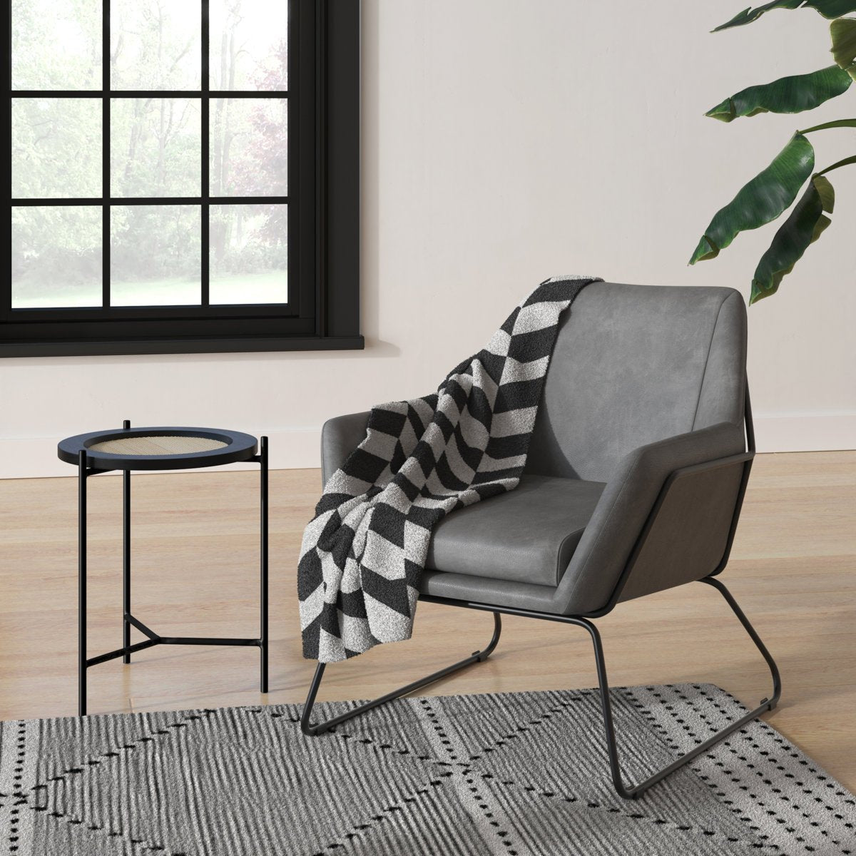 Geraci Upholstered Armchair - From Where - 