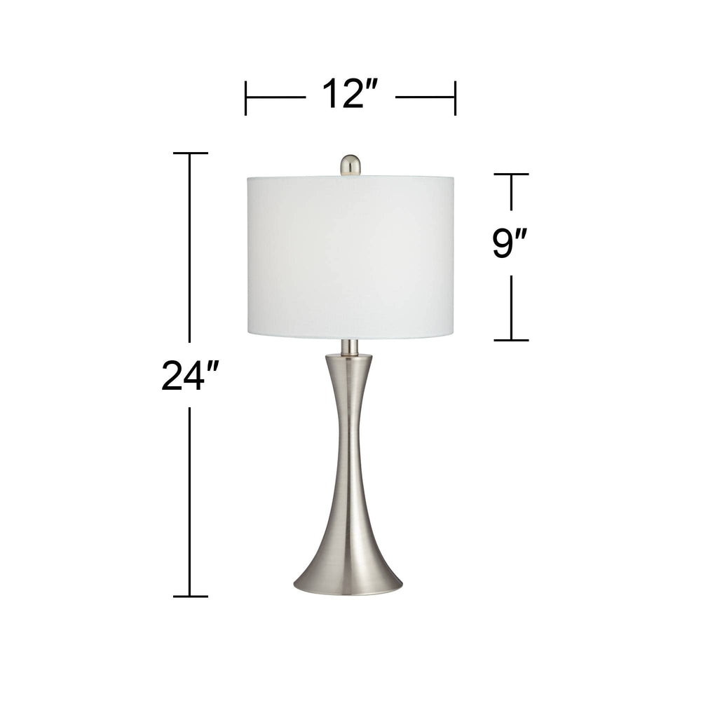 Gerson Modern Table Lamps (Set of 2) - From Where - 