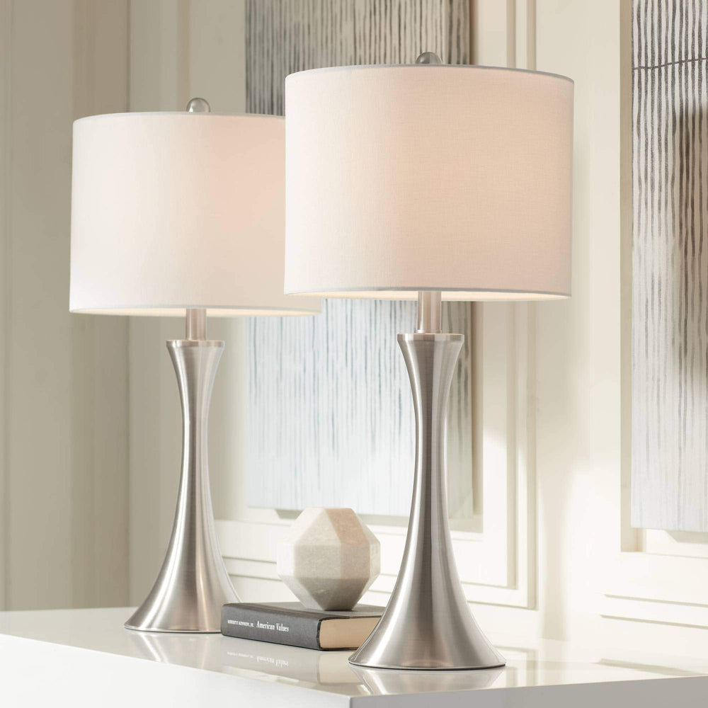 Gerson Modern Table Lamps (Set of 2) - From Where - 