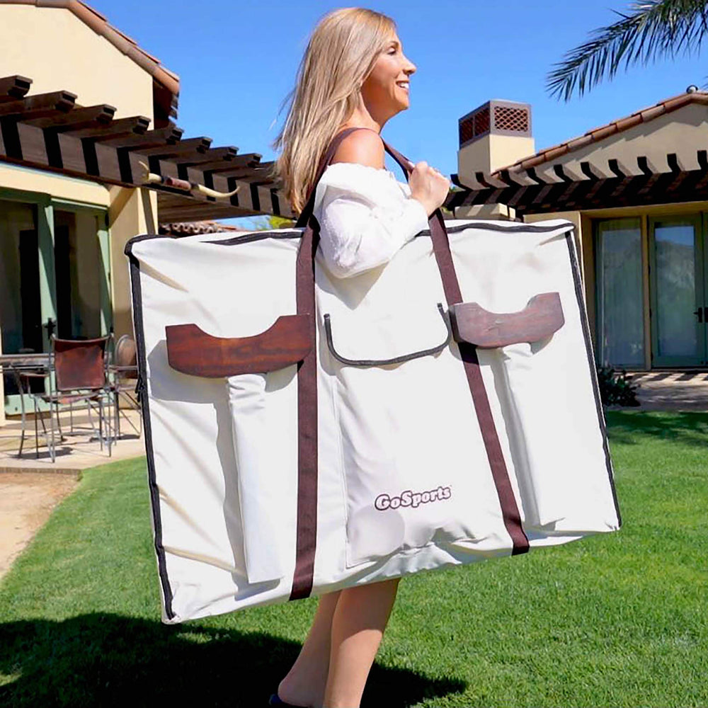 Giant Wooden Connect 4 Row Game - From Where - 