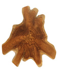 Gilmer Teak Wood End Table - From Where - 