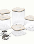 Glass Airtight Container Set - From Where Finds - 