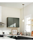 Glass Cylinder Pendant Light - From Where - 
