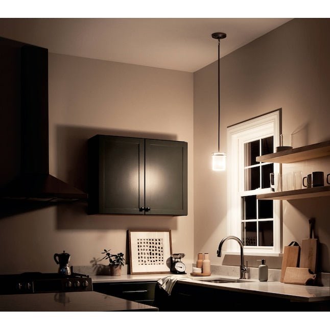 Glass Cylinder Pendant Light - From Where - 