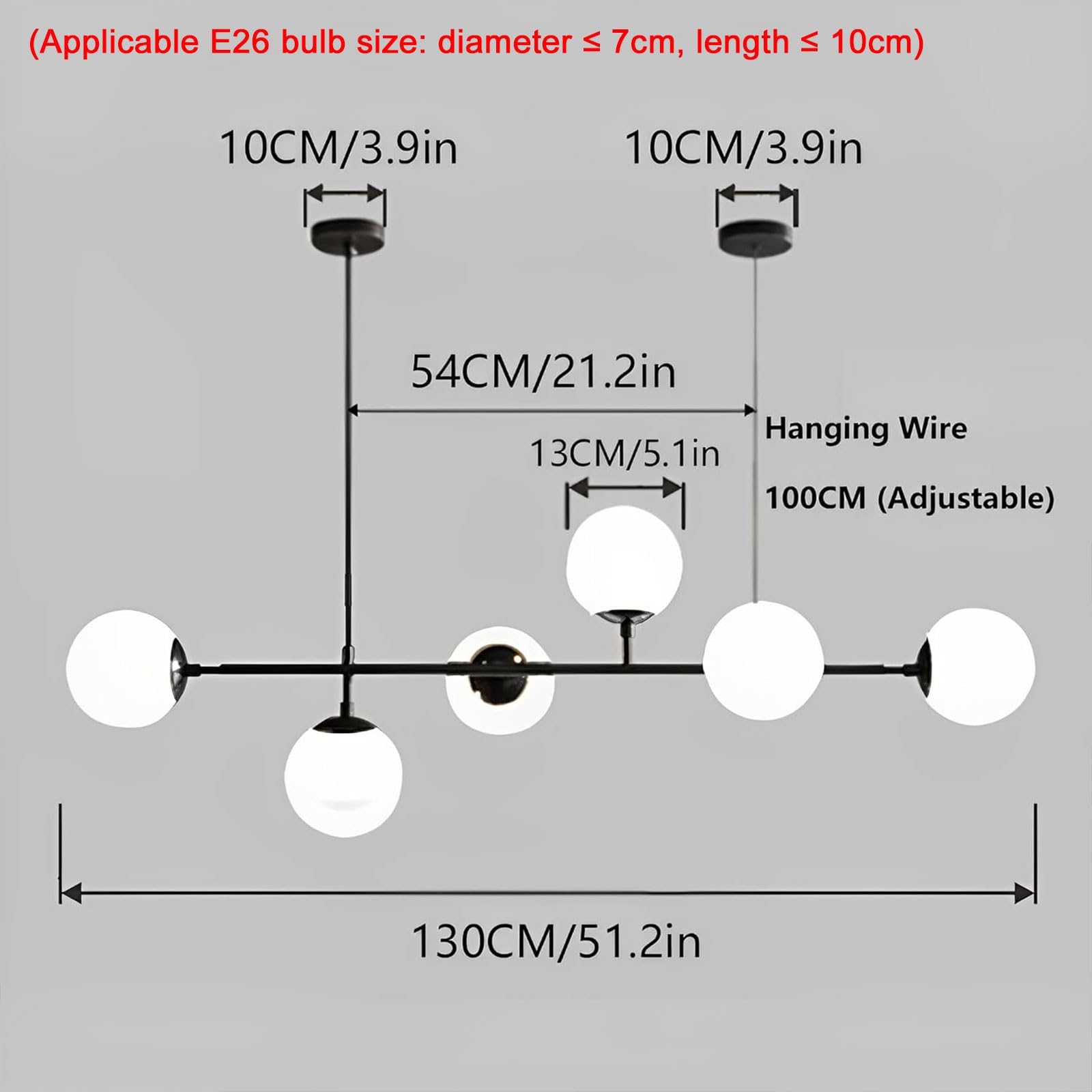 Glass Globe 6 - Light Pendant Light - From Where - 