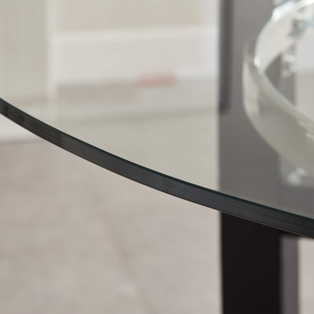 Glass Top Counter Height Table - From Where - 