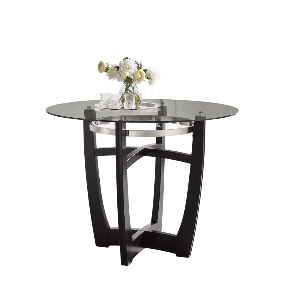 Glass Top Counter Height Table - From Where - 