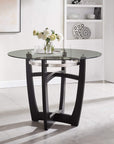 Glass Top Counter Height Table - From Where - 