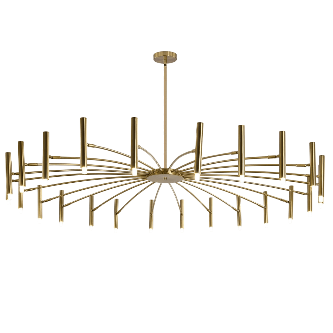 Gold 24 - Light Sputnik Chandelier - From Where - 