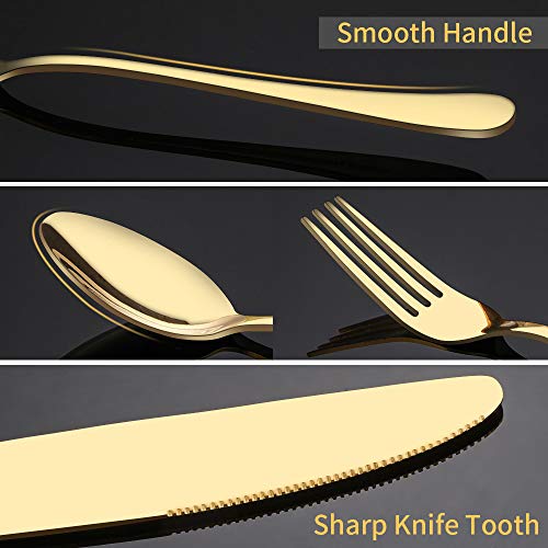 Gold Flatware 20 - Piece Set - From Where - 
