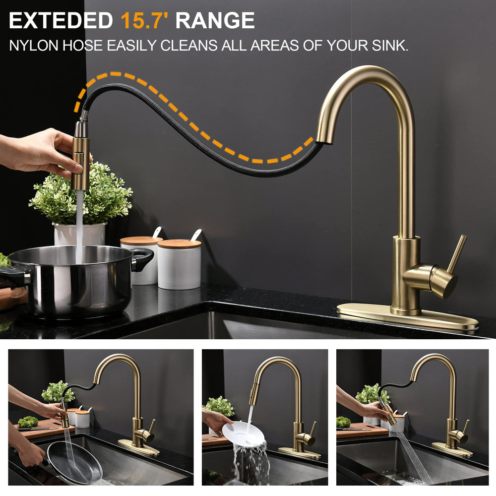 Gold Kitchen Faucet - From Where - 