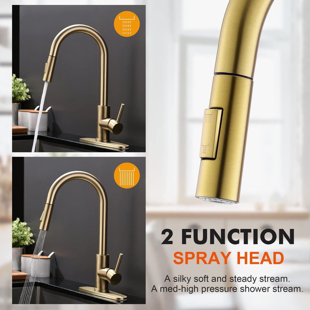 Gold Kitchen Faucet - From Where - 