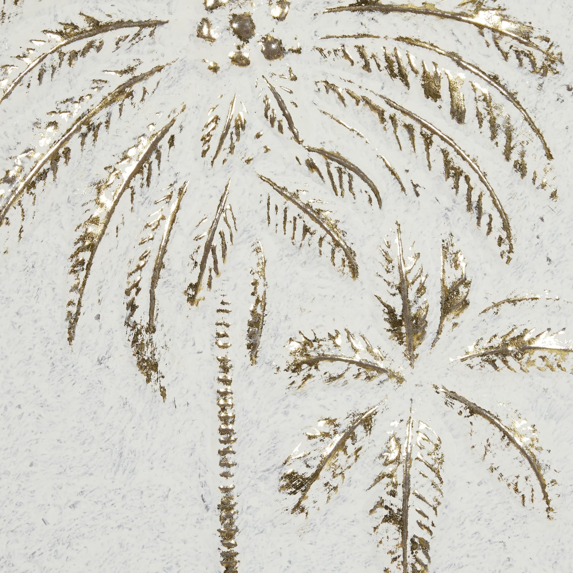Gold Metal Palm Tree Wall Decor - From Where - 