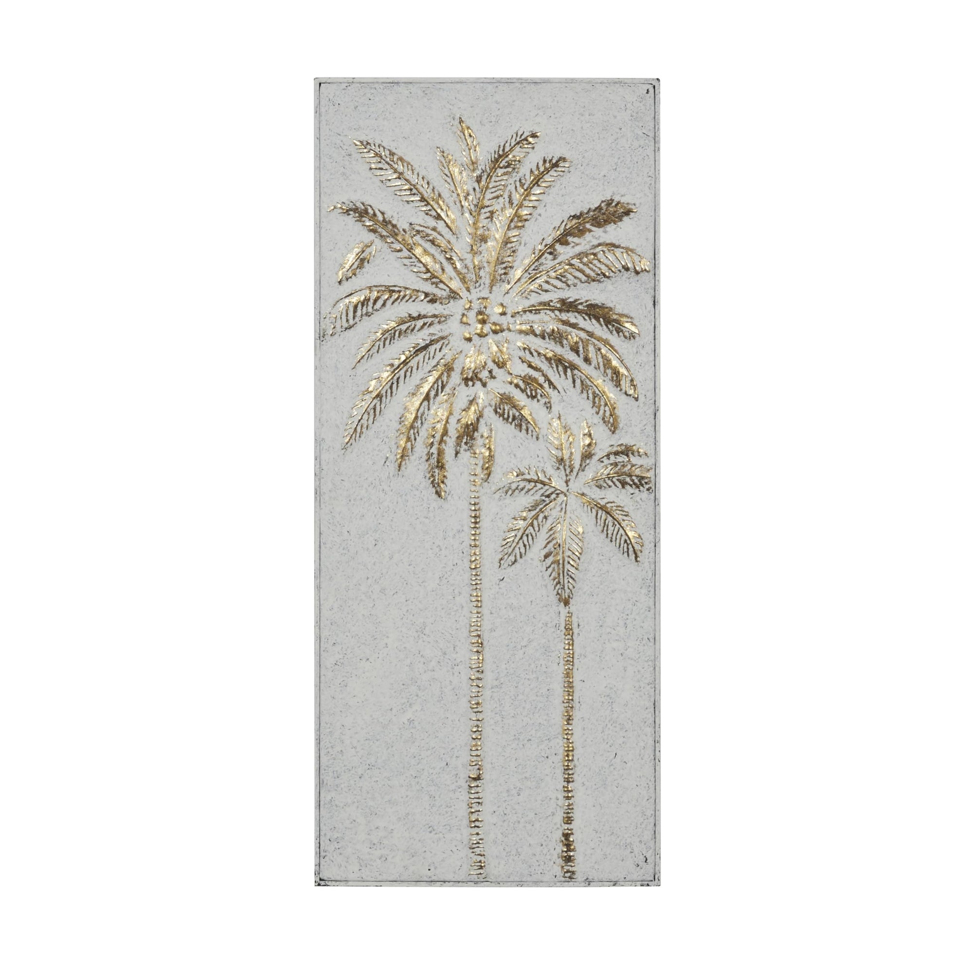 Gold Metal Palm Tree Wall Decor - From Where - 