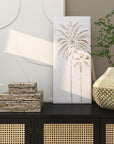 Gold Metal Palm Tree Wall Decor - From Where - 
