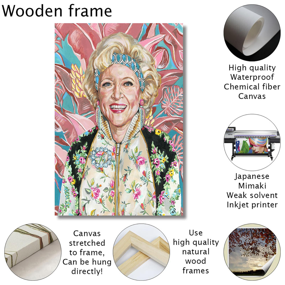 Golden Girls Wall Art Rose Nylund Poster - From Where - 