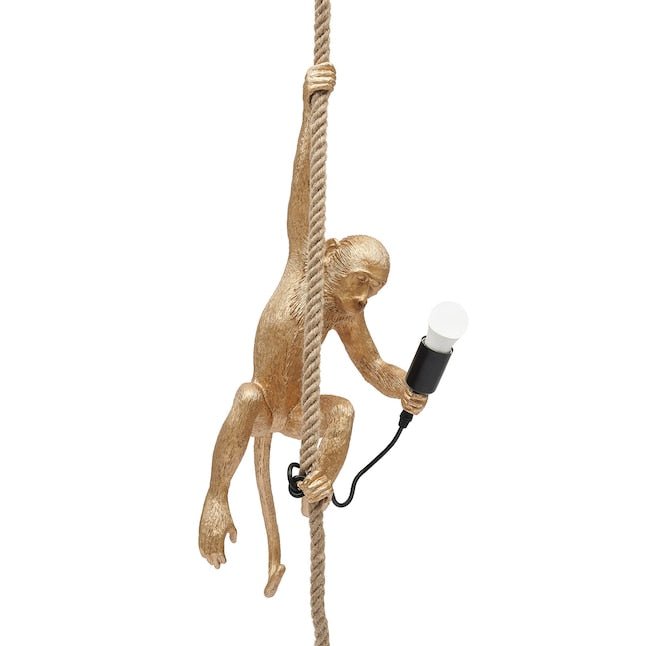 Golden Monkey Resin Pendant Light - From Where - 