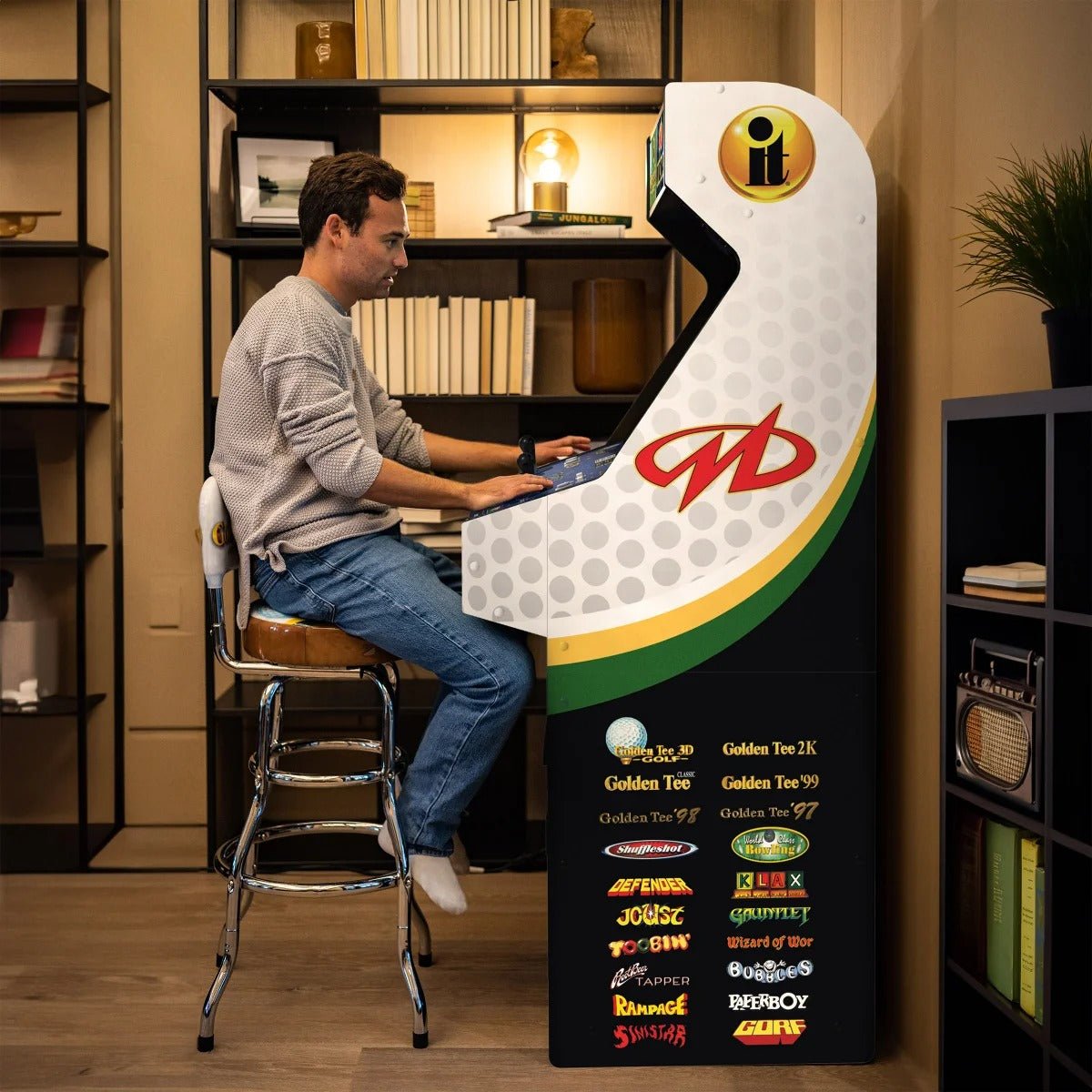 Golden Tee x Midway Arcade Machine - From Where - 