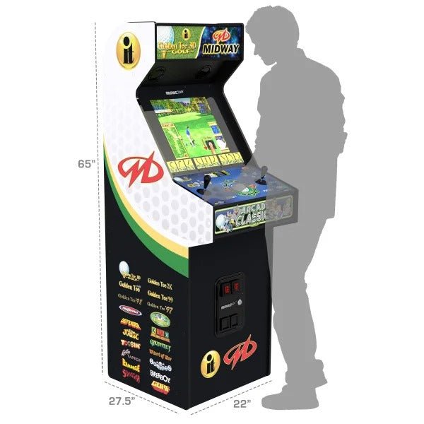 Golden Tee x Midway Arcade Machine - From Where - 