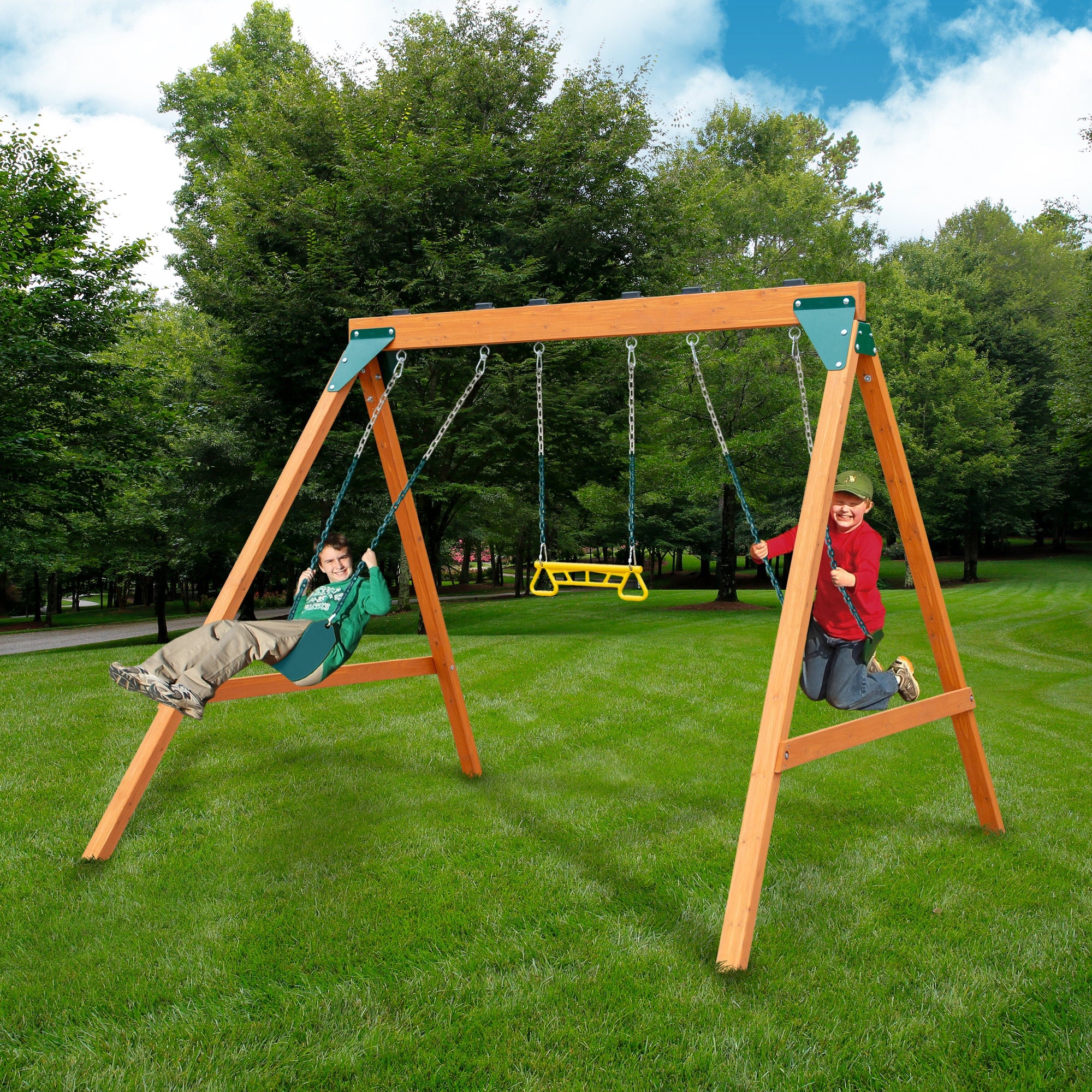 Gorilla Playsets Gorilla Basic Swing Set - From Where - 
