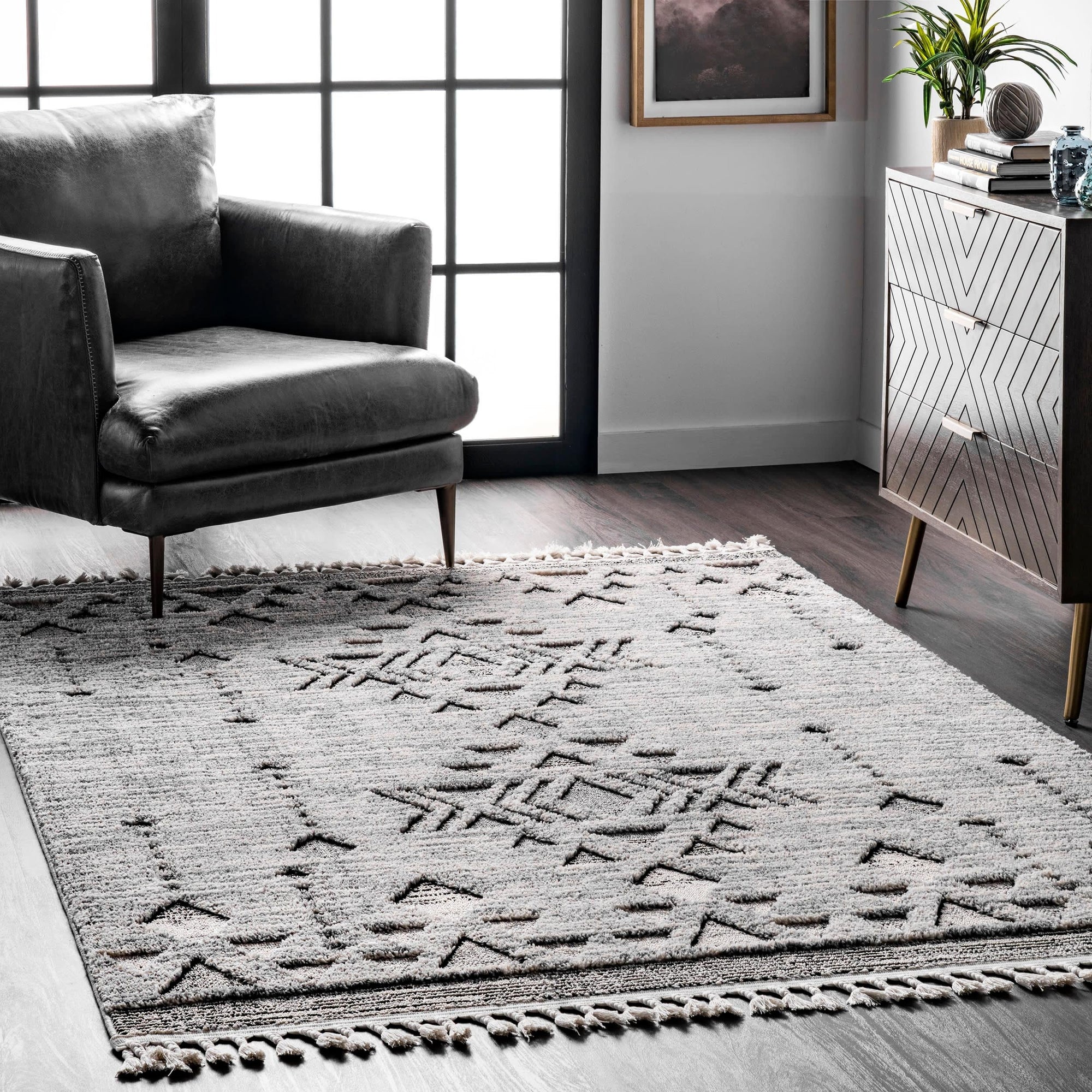Gracy Tassel Rug - From Where - 