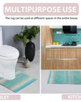 Gradiation Bathroom Rug Set - From Where - 