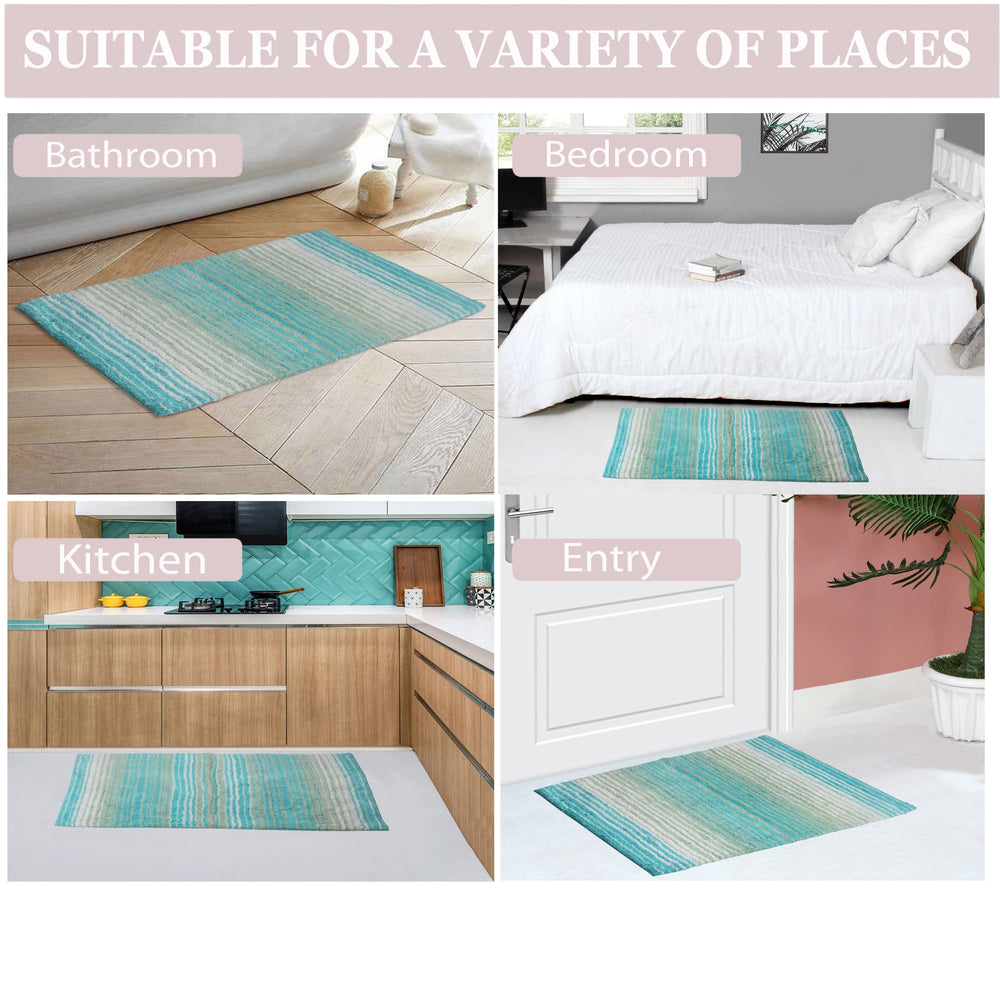 Gradiation Bathroom Rug Set - From Where - 
