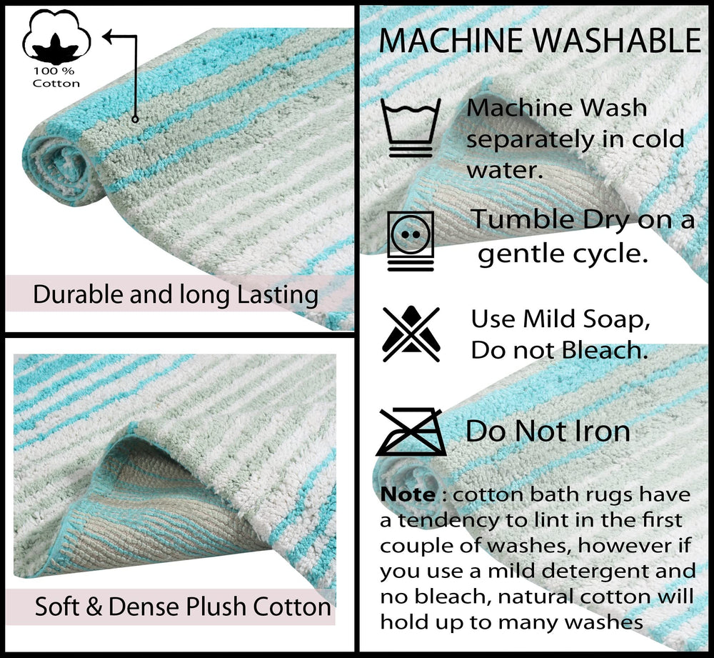 Gradiation Bathroom Rug Set - From Where - 