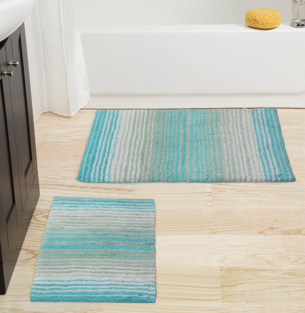 Gradiation Bathroom Rug Set - From Where - 