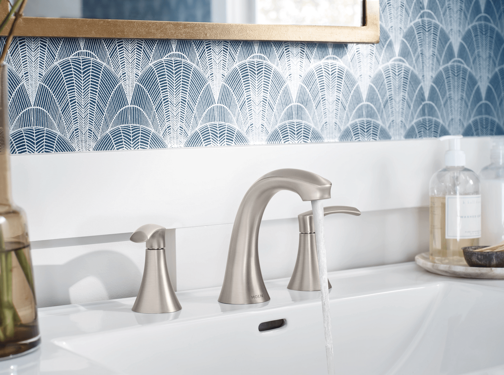 Graeden Two - Handle Widespread Bathroom Sink Faucet - From Where Finds - 