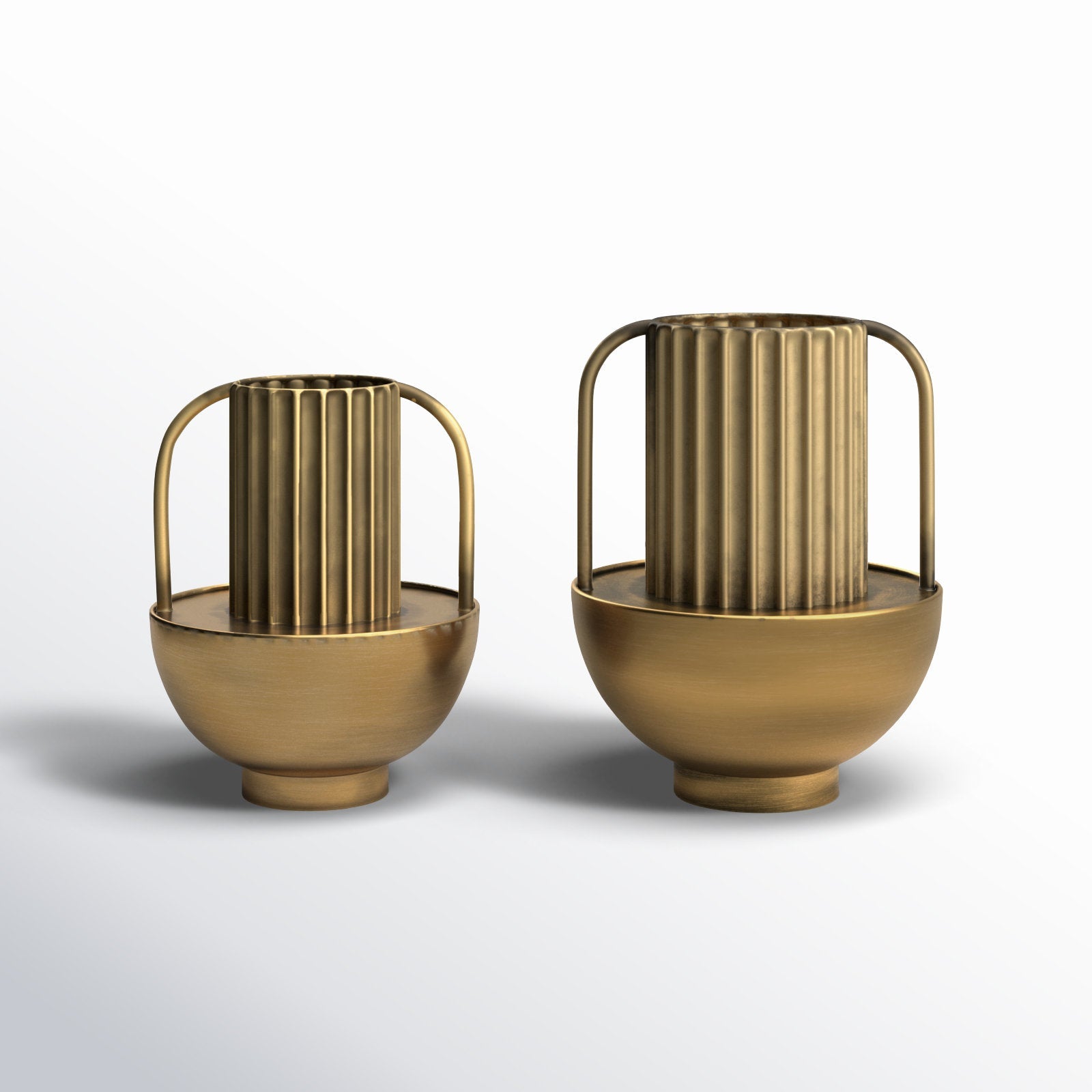 Granada Metal Table Vase - From Where - 