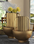 Granada Metal Table Vase - From Where - 