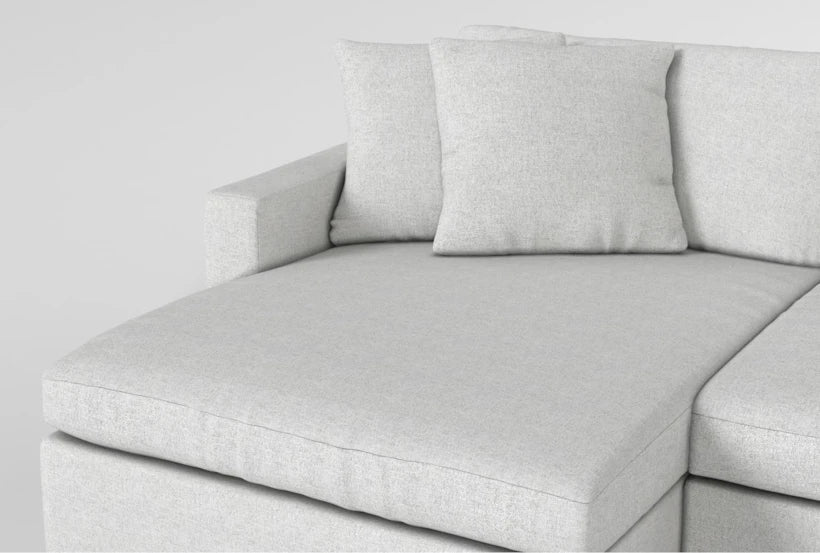 Grand Down IV Beige Fabric Sectional - From Where Finds -