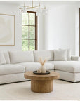 Grand Down IV Beige Fabric Sectional - From Where Finds -
