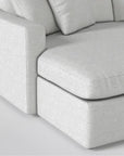 Grand Down IV Beige Fabric Sectional - From Where Finds -