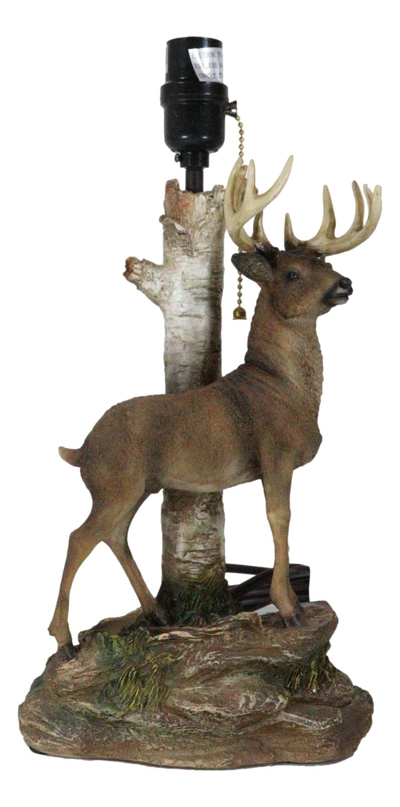 Grand Elk Climbing Rock Slope Table Lamp - From Where - 