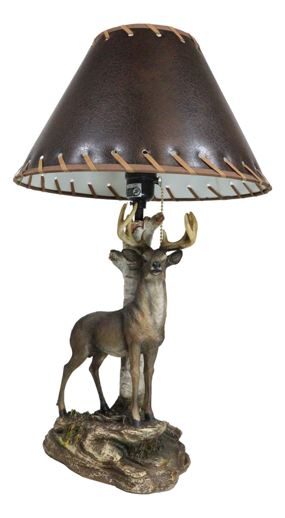Grand Elk Climbing Rock Slope Table Lamp - From Where - 