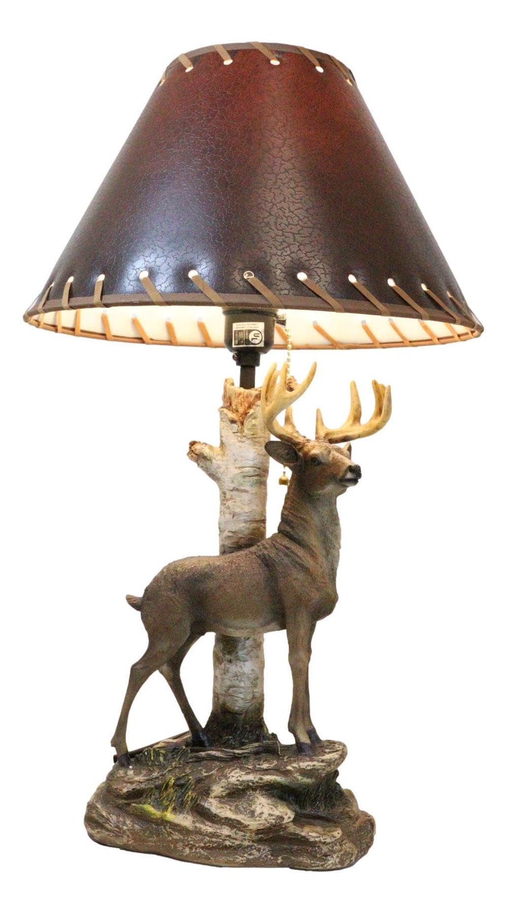 Grand Elk Climbing Rock Slope Table Lamp - From Where - 