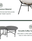 Grand patio 5 - Piece Wicker Patio Set - From Where - 