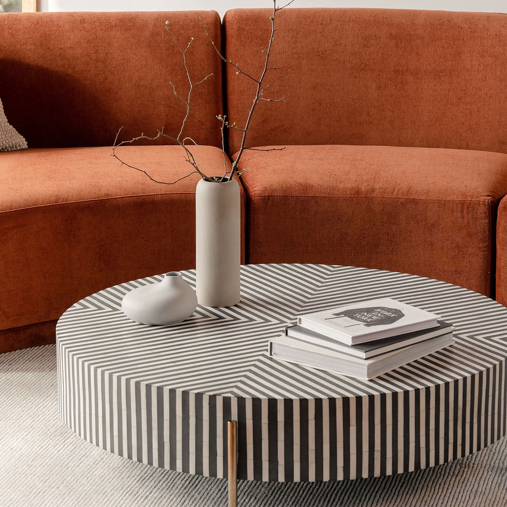 Graphic Stripes Coffee Table - From Where -