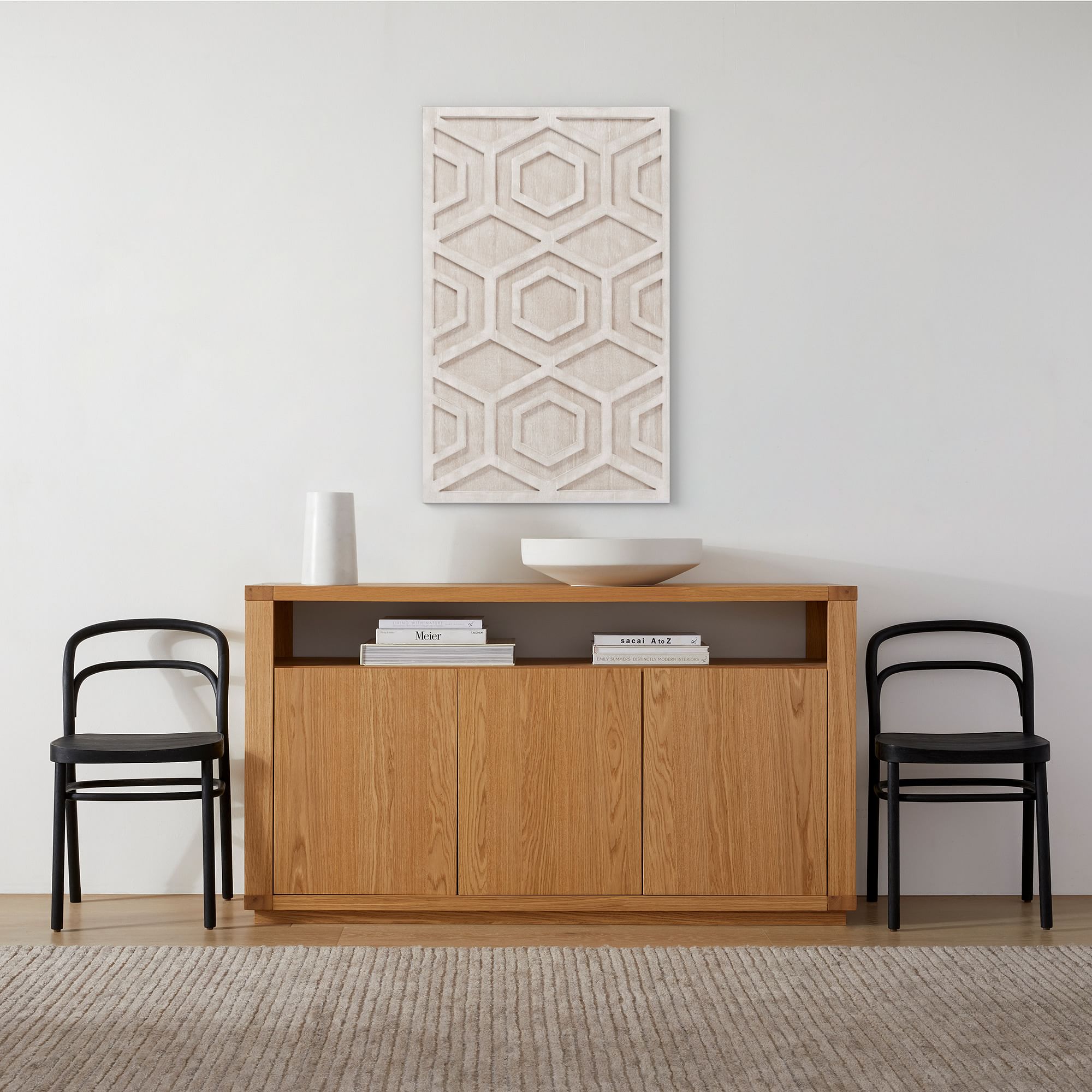 Graphic Wood Wall Art - From Where - 