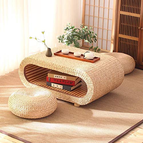 Grass Rattan Coffee Table - From Where - 