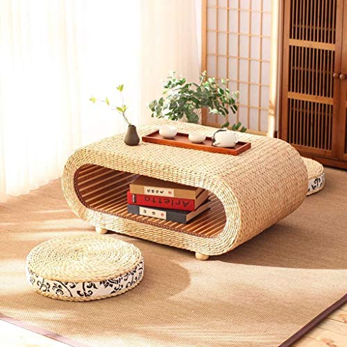 Grass Rattan Coffee Table - From Where - 