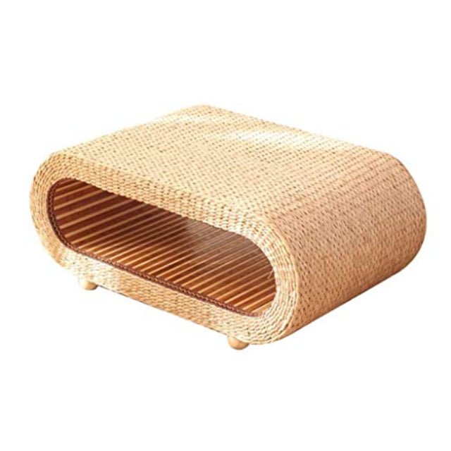 Grass Rattan Coffee Table - From Where - 