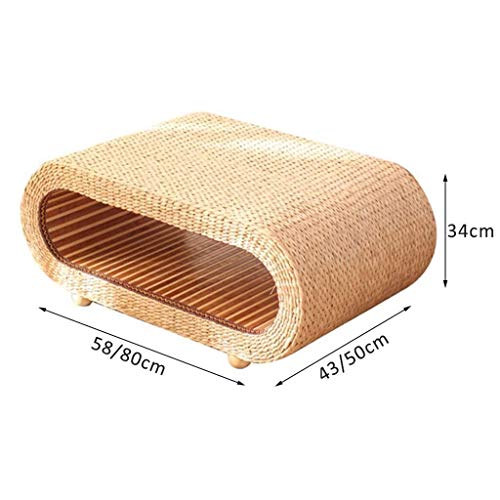 Grass Rattan Coffee Table - From Where - 