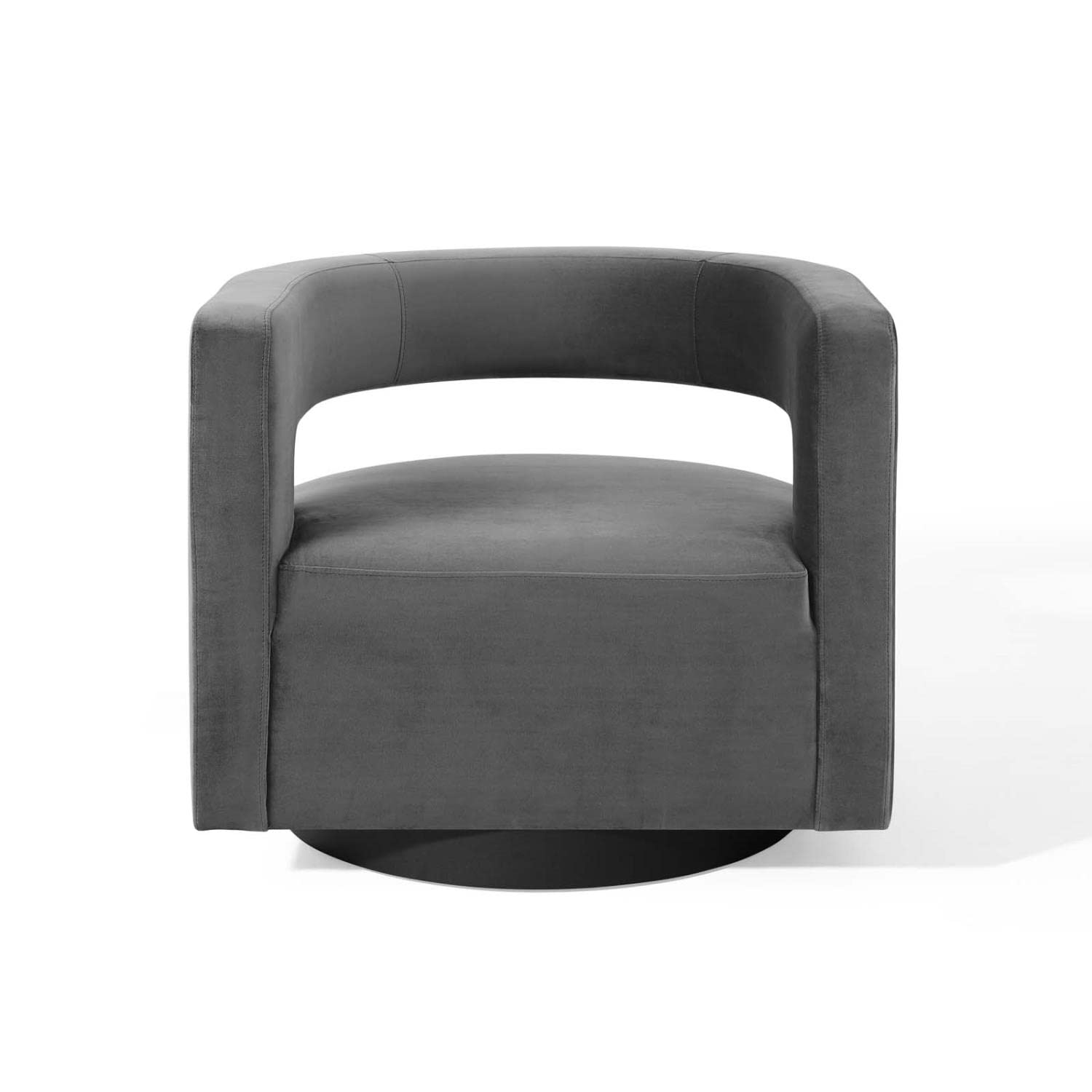 Gray Modway Spin armchairs - From Where - 