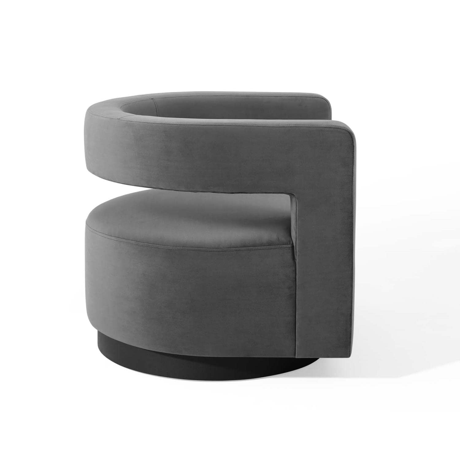 Gray Modway Spin armchairs - From Where - 