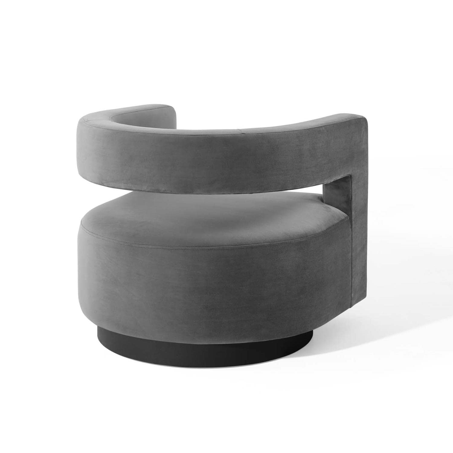 Gray Modway Spin armchairs - From Where - 